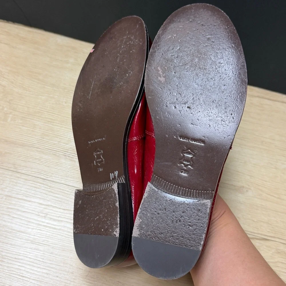 TORY BURCH - Classic Loafer - Crimson Red